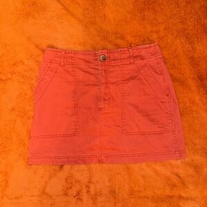 Forever 21 Women's Orange Skirt